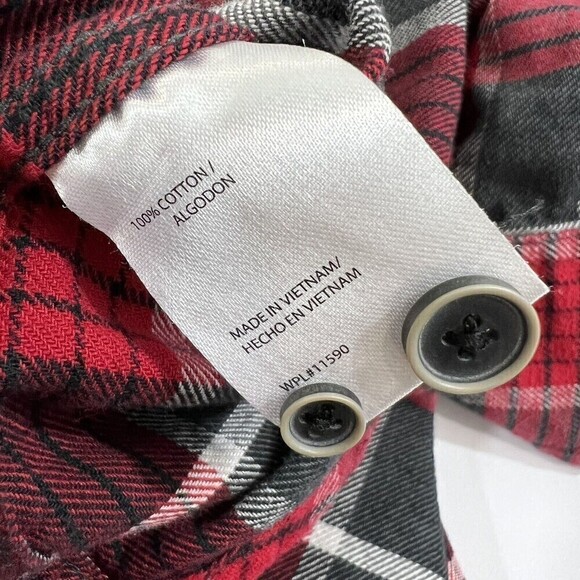 Vintange Weatherproof Men’s Casual Flannel Button Down Shirts Size XXL 2XL - Picture 5 of 12